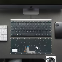 Keyboard Kualitas Bagus untuk Lenovo Ideapad Yoga 4 untuk Pro Yoga 900-13isk dengan Lampu Latar Tanpa Bingkai