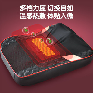 Multi Functional Massage Cushion For Back Neck Shoulder Waist With Heat And Kneading USB Rechargeable PU Leather - Product Image 5