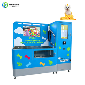 <span class=keywords><strong>Station</strong></span> <span class=keywords><strong>de</strong></span> lavage pour chiens en libre-service, <span class=keywords><strong>machine</strong></span> distributrice <span class=keywords><strong>de</strong></span> lavage pour chiens, avec élévateur électrique en acier inoxydable - Product Image 2