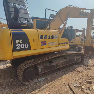 รถขุดขนาดเล็ก Komatsu PC200 8N1 มือสองคุณภาพสูง พร้อมปั๊มและชิ้นส่วนหลักอื่นๆ ขายดี เครื่องขุดดิน - Product Image 4