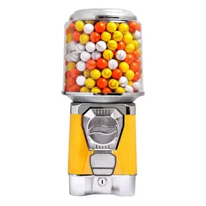 Distributeur automatique de bonbons en vrac pour enfants Capsules Jouets Gum Bouncy Ball Gumball Machines à gumball carré