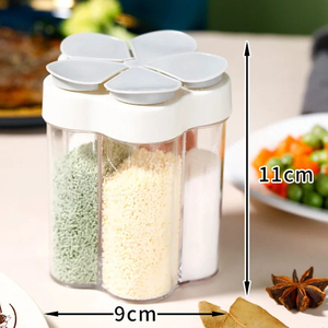 Juego de Utensilios de Cocina para Acampar al Aire Libre, con Organizador de Especias y Contenedor de Plástico para Hierbas - Product Image 6