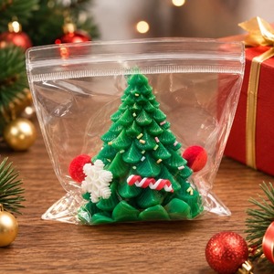 Christmas Tree <b>Squishy</b> Toy, Slow Rising Simulated Stress Relief Squeeze Fidget Toy, Viral Christmas Holiday Gift - Product Image 5