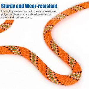 Cuerda de Escalada de Nailon Wokedo, Alta Resistencia, Resistente al Desgaste, Cuerda Estática/Dinámica para 1-2 Personas, 9m de Longitud, para Montañismo al Aire Libre - Product Image 3