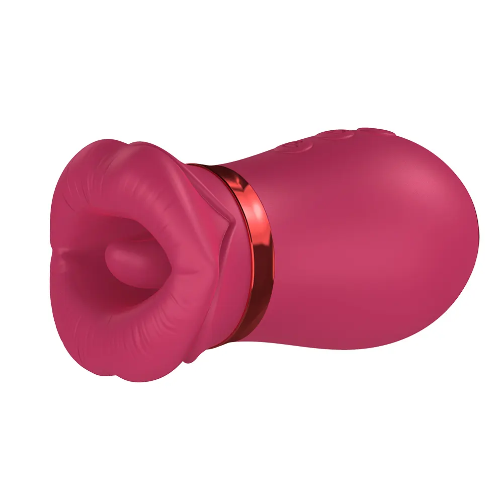 Hot Selling Oral Vibrator Neue Fabrik Klitoris Auto Saug Sexspielzeug Rose Tongue Vibrator Für Frauen