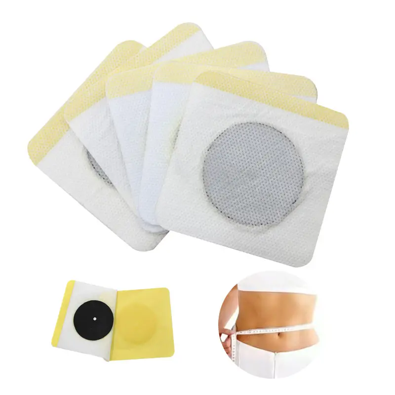 Chinese Medicine Fat Burning Weight Loss Magnetic Belly Navel Slimming Patch