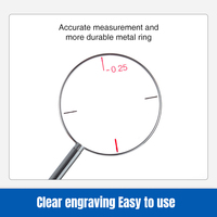 Wholesale Optical Cross Cylinder Mirrors 25/50 Degrees Metal Rim Optical Instruments Ophthalmic Lens Tool