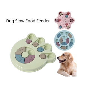 ชามอาหารสุนัขแบบหมุนได้ ช่วยให้สุนัขกินช้าลง ของเล่นพัฒนาสมองสำหรับสุนัข - Product Image 5