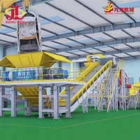 Ligne de broyage à marteaux pour aluminium de rebut, système de recyclage ELV, ligne de déchiquetage de véhicules