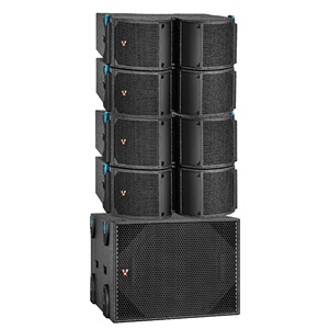 중국 고급 확성기 Hongyue 사운드 오리지널 디자인 패시브 듀얼 10 인치 풀 레인지 라인 어레이 스피커 - Product Image 5