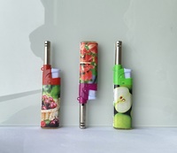 Nouveau Design Sécurité Coupe-Vent BBQ Cuisine Briquet Électrique Étincelle Briquet Avec Motif Conçu