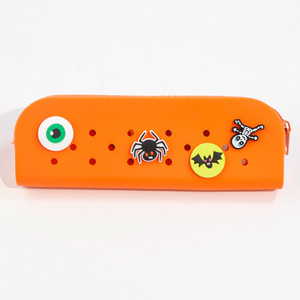DIY Cute Silicone Hole Pencil Case Student Large Capacity Stationery Pencil <b>Bag</b> Simple Storage <b>Bag</b> Wholesale - Product Image 5