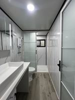 Maison conteneur préfabriquée complète extensible en panneaux préfabriqués 40Ft 30Ft 20Ft, maison préfabriquée en acier léger avec salle de bain, Casas Prefabricadas