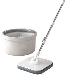 Cubo giratorio de fregona para el hogar, giratorio automático, libre de contaminación, lavado a <span class=keywords><strong>mano</strong></span>, elevación y secado, cubo individual - Product Image 1