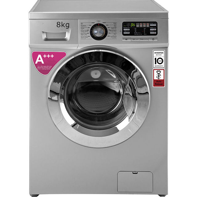 8kg Sliver LGdesign Front Loading Washing Machine/white Color Full Automatic Washing Machine