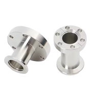 Adaptateur à bride à vide ISO-KF vers bride CF en acier inoxydable 304 KF16 KF25 KF40 KF50 Adaptateur CFF