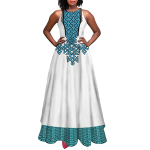 WYMGTRTSL TM <span class=keywords><strong>Abito</strong></span> <span class=keywords><strong>Lungo</strong></span> da Donna, Moda Etiope, Stampa Etnica Retrò, Alta Qualità, Senza Maniche, <span class=keywords><strong>Abito</strong></span> Etiope Personalizzato - Product Image 4