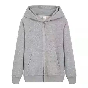 Hot Sale 330g Herren Hoodie Sportswear Sport Hoodie mit Reiß verschluss taschen