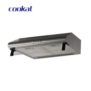 Fábrica mais barata Slim Fogão Extrator Chaminé Cozinha Gama Hood 60/90cm