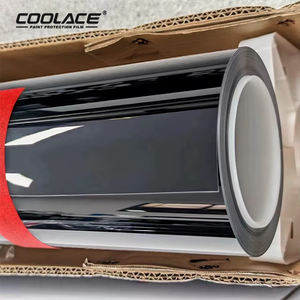 Fabrik-Großhandel Auto-<span class=keywords><strong>Vinyl</strong></span>-Karosserie-Folienrollen Schwarze Farbe PPF Lackschutzfolie Selbstheilend & Kratzfest Autofolie - Product Image 4