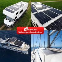 Panneau solaire flexible mono 100W Module de panneau d'alimentation OEM photovoltaïque 50-220w
