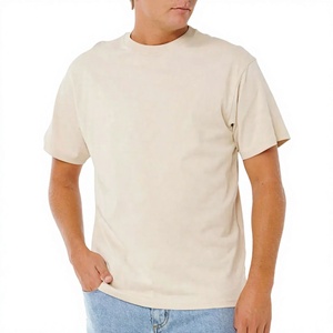 Nouvel Arrivage T-shirt Homme OEM par Sublimation Séchage Rapide Respirant Soie/Coton Toile Manches Courtes Uni Tricoté Décontracté - Product Image 1