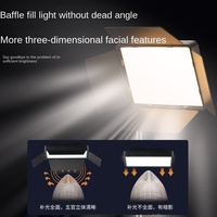 Lumière de photographie en direct pour téléphone portable, vente chaude, lumière de studio portable professionnelle pour extérieur, diffuseur plat de 11 pouces, 35W, 220V