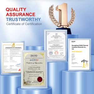 Aislamiento <span class=keywords><strong>de</strong></span> Lana <span class=keywords><strong>de</strong></span> Vidrio Funas <span class=keywords><strong>para</strong></span> Plenum <span class=keywords><strong>de</strong></span> HVAC y Unidades Manejadoras <span class=keywords><strong>de</strong></span> Aire - Revestimiento Térmico Acústico, 48kg/m³, 25mm <span class=keywords><strong>de</strong></span> Espesor - Product Image 3