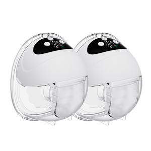 Tire-lait portable silencieux de qualité hospitalière avec 4 modes et 12 niveaux, écran LED, longue autonomie de la batterie et embout de 27 mm - Product Image 1