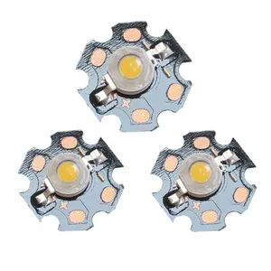 High quality Epileds Bridgelux Epistar chips Full Color 5050 SMD 1W 3W 5W RGB RGBW UV High Power LED Chip with 20mm PCB