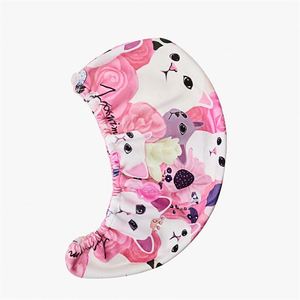 Serviette turban magique en microfibre personnalisée pour femme, motif imprimé intégral, séchage rapide, technique de tissage pour cheveux, idéale pour la maison - Product Image 4