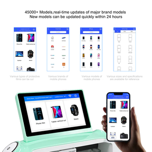 Thông minh nhỏ TPU Hydrogel phim máy cắt <span class=keywords><strong>mini</strong></span> điện thoại di động bảo vệ màn hình phim tấm cắt Máy vẽ - Product Image 4