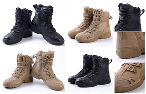 Scarpe da trekking da montagna da <span class=keywords><strong>uomo</strong></span> all'aperto stivali di sicurezza d'assalto tattici - Product Image 6