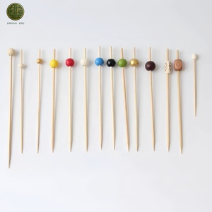 Vendita Diretta dalla Fabbrica: Stuzzicadenti Decorativi con Perle da 12cm, Colori <span class=keywords><strong>Misti</strong></span>, per Eventi, Feste e Matrimoni - Product Image 2