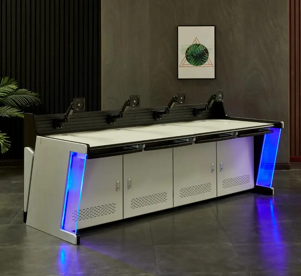Светодиодная подсветка deluxe консоль контроль командный центр безопасность управление комнаты консоль стол