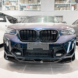 Para BMW X3M X4M F97 F98 LCI 2022+ Kit de carrocería con difusor y protector de parachoques delantero, accesorios para coche - Product Image 4