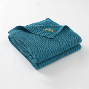Grande Vente Couverture Bébé en Coton Bio Tricoté pour Garçons et Filles Utilisation Toutes Saisons 0-12 Mois - Product Image 6