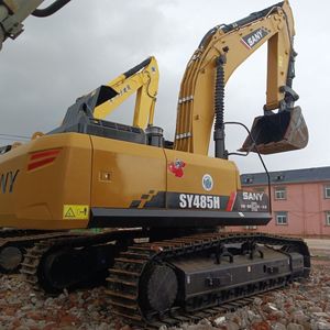 Excavatrice sur chenilles hydraulique SANY SY485H d'occasion, modèle 2022, 90% NEUF avec pompe, moteur, PLC, composants principaux à vendre - Product Image 6