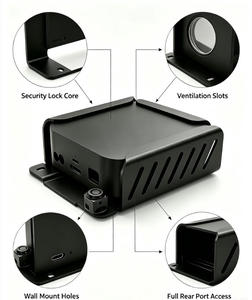 กล่องป้องกันการโจรกรรมแบบล็อคได้สำหรับ <span class=keywords><strong>Google</strong></span> <span class=keywords><strong>Chromecast</strong></span> 4 ชิ้น ป้องกันการงัดแงะและการรีเซ็ต เหมาะสำหรับโรงแรม บริการห้องพัก และอพาร์ตเมนต์ - Product Image 2