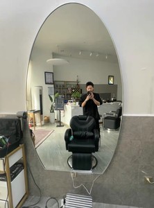 Miroir de Salon de Coiffure LED de Haute Qualité en Promotion, Poste de Coiffage avec Éclairage LED, Mobilier de Salon de Beauté - Product Image 3