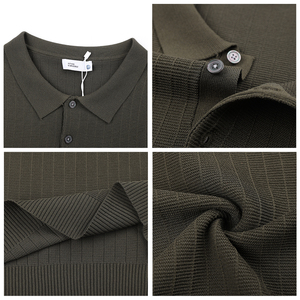 Áo Polo Nam Cổ Ngắn Màu Đơn Giản Chất Lượng Cao - Nhà <span class=keywords><strong>S</strong></span>ản Xuất Áo Polo Nam Dệt Kim - Áo Polo Dệt Kim Cho Nam - Product Image 2