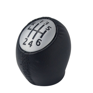 Poyracing-pomo de palanca de cambios de cuero, 6 velocidades, para Renault Megane Scenic Laguna Espace Master - Product Image 4