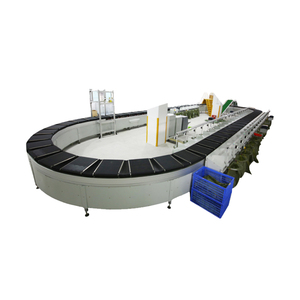 オールラウンドカスタマイズEコマースリングクロスベルトパーセルソーティングテープラインシステム衣服の本の仕分けコンベアに広く使用されています - Product Image 1