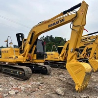 Excavadora Usada Komatsu PC120 de 12 Toneladas con Componentes Centrales de Transmisión EPA en Venta