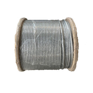 حبل سلكي فولاذي مجلفن 6x19+fc 7x19 3/16 بوصة - Product Image 3