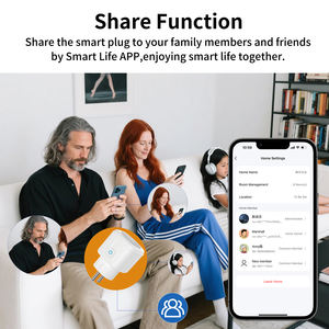 <span class=keywords><strong>Enchufe</strong></span> Eléctrico Inteligente <span class=keywords><strong>con</strong></span> Control por Voz, Compatible <span class=keywords><strong>con</strong></span> la Aplicación Smart Life, <span class=keywords><strong>Enchufe</strong></span> WiFi Tuya de 20A/16A para la UE, <span class=keywords><strong>con</strong></span> Monitor de Energía y <span class=keywords><strong>Temporizador</strong></span> - Product Image 4