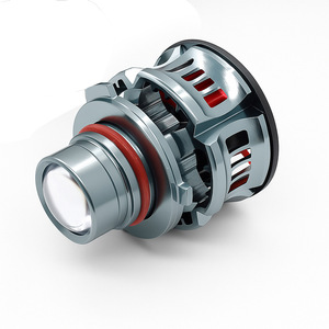 QideWin H11 Led Fog <b>Light</b> 6000 Lm 55W Car <b>Driving</b> <b>Light</b> With Lens For General Vehicles - Product Image 3