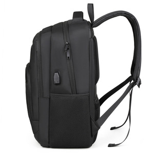 Nylon 1680D Backpack Black Large Capacity Laptop <b>Bag</b> With Usb Port For Travel And Work - Product Image 2