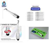 Kit de clé dynamométrique universelle pour implants dentaires en promotion avec 16 tournevis, équipement de dentisterie à cliquet pour dentistes