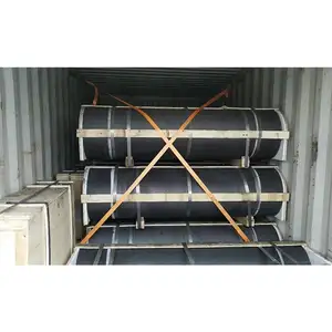 China Hersteller High Carbon UHP/High Power/RP Graphite lektrode 100 200 300 400 500 600 700mm